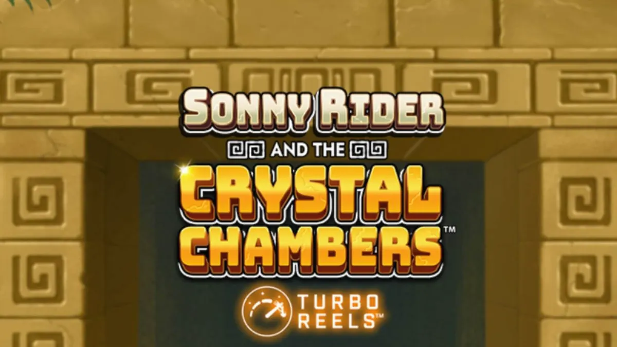 Interface do jogo de slot Sonny Rider & The Crystal Chambers com tema de selva asteca